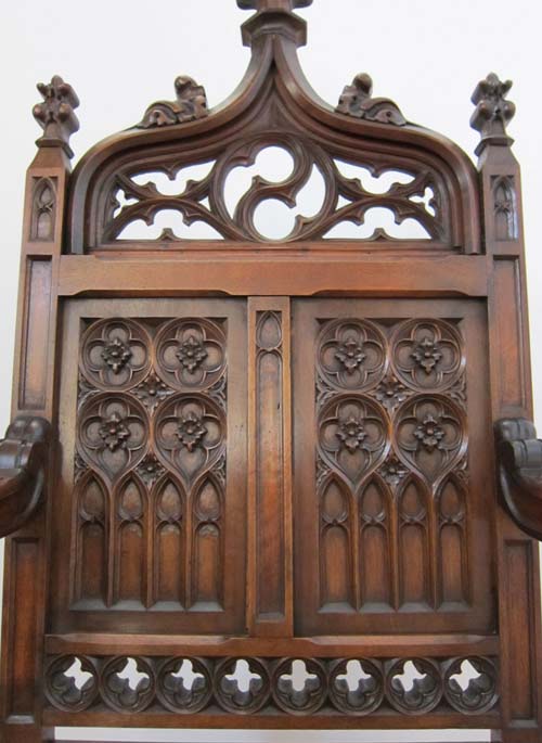 4180b-upper chair gothic tracery