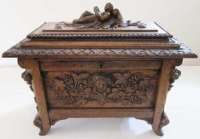 9460 french antique box coffret