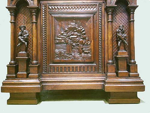 3091-base of breton cabinet