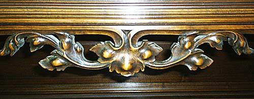 4107-walnut hand carved detail