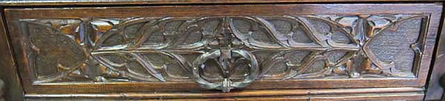 gothic cabinet drawer