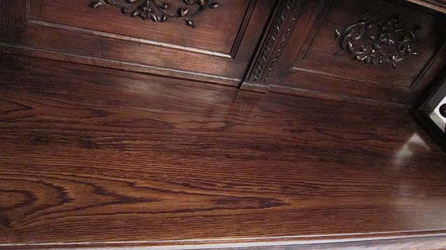 5183a-upper shelf of antique cabinet