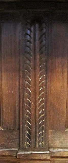 5183a-palm ornament on cabinet