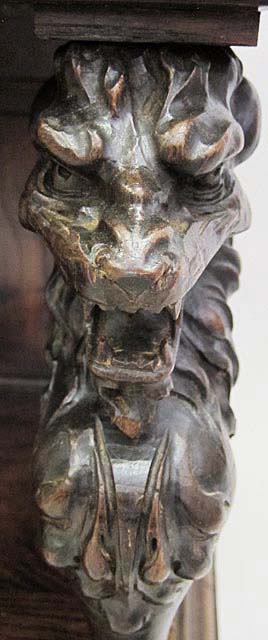 5183b-detail of carved lion