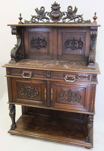 French Antique Dessert Cabinet french antique cabinet fontainebleau style - French Antique Dessert Cabinet