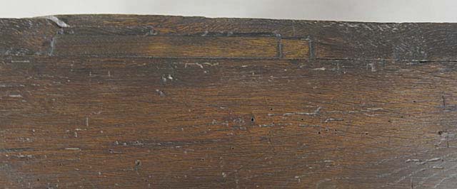 5185-oak grain of gothic antique cabinet