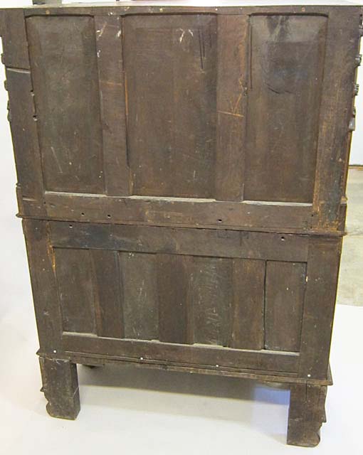 5185-back of gothic cabinet