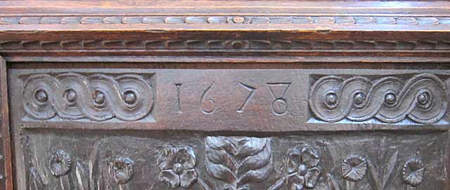 cabinet upper with date