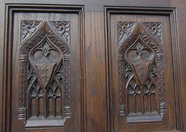 gothic armoire upper heraldry