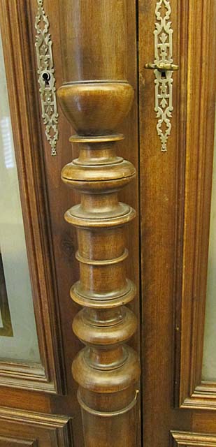 column of bookcase