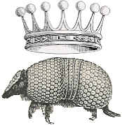 armadillo statant