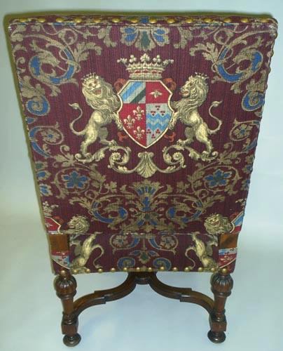 3109-back of louis xiv chair