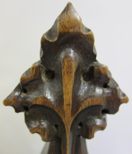 4173-finial gothic bench