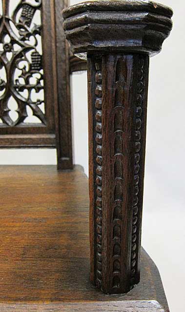 5138-side view gothic dining chair top
