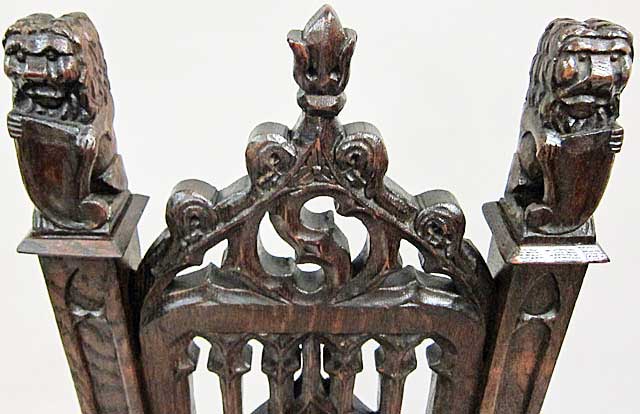 5138-gothic dining chair top