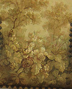 5151-tapestry with flowers