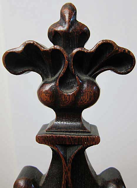 gothic chair finial