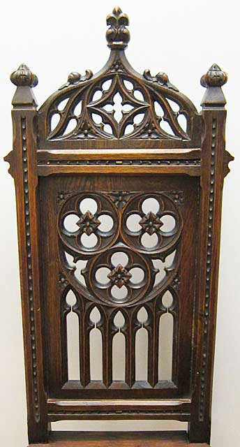 5208-right chair gothic panel