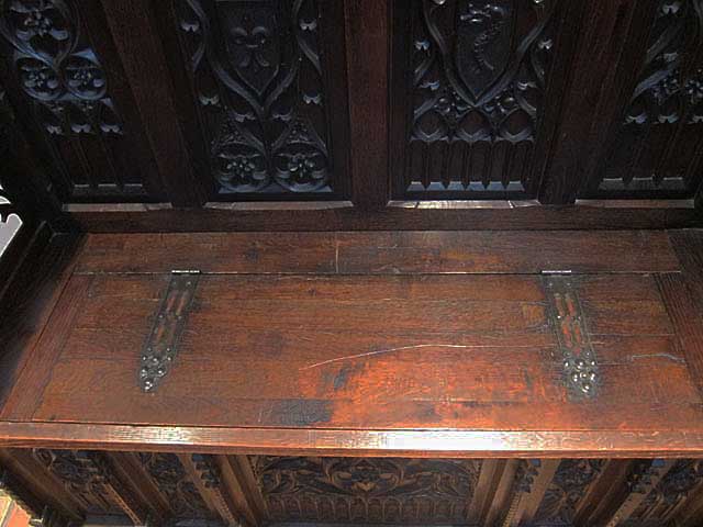 gothic bench seat