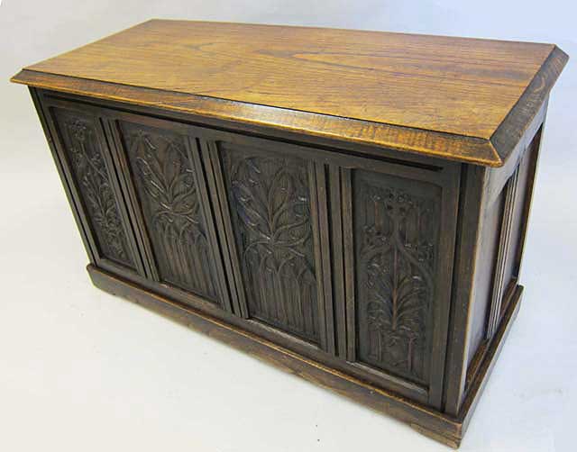 flamboyant style gothic chest