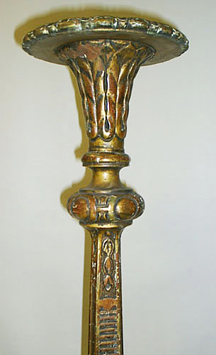 3315-antique gilt-wood candelabra