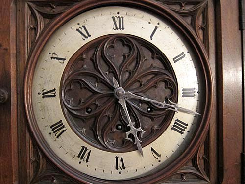 4179-gothic clock face