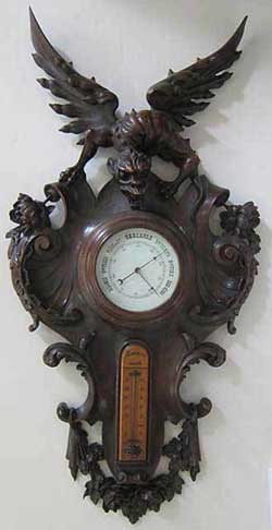 French antique barometer after Viardot