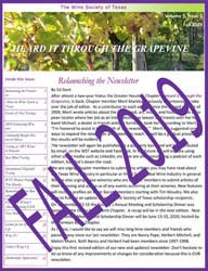 WST Newsletter Fall 2019