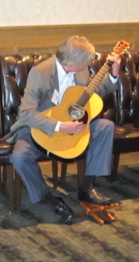 Bruce Patterson Playing Guitar