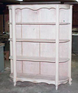 custom-designed china cabinet