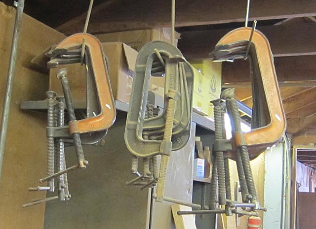 Inside George Greider's Workshop - Furniture Clamps