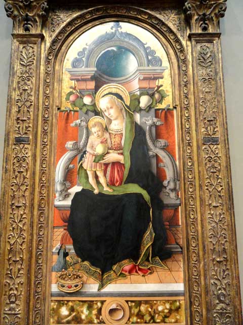 Carlo Crivelli Madonna and Child with Donor