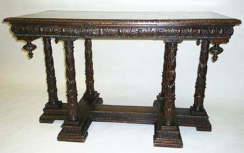 croix-de-lorraine table