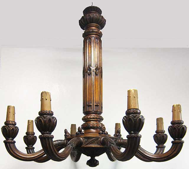 gothic antique chandelier