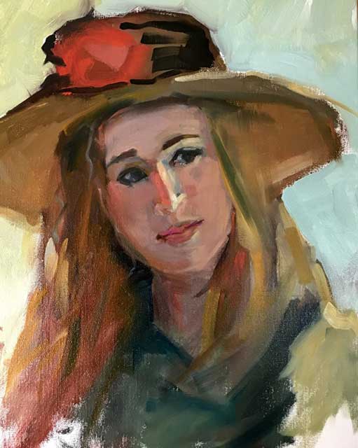 julie wende portrait - Genevieve