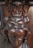 Lion Mask on Renaissance Cabinet