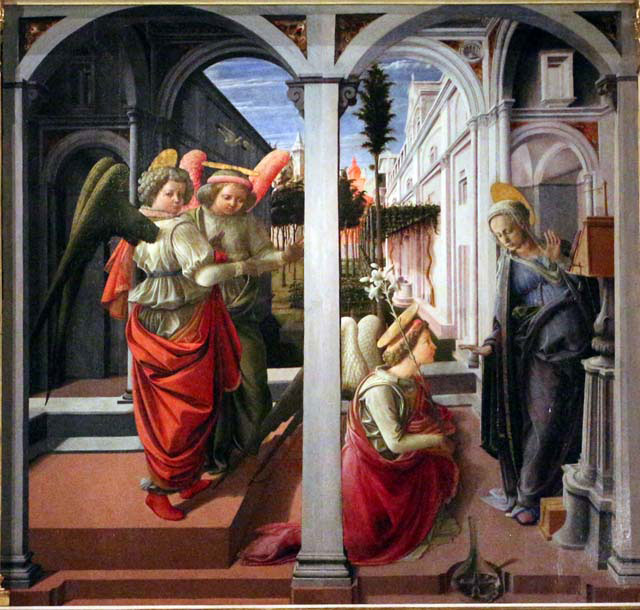 Fra Filippo Lippi Annunciation