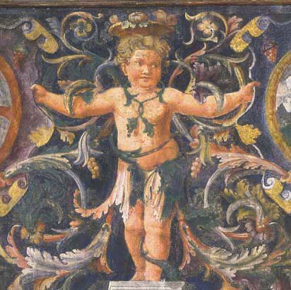 putto Palazzo Te Sala delle Imprese