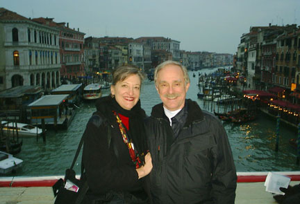 Markleys on Rialto Bridge in Venice