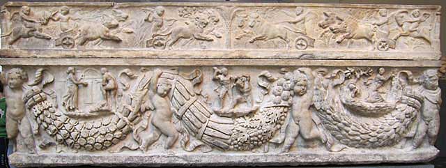 roman sarcophagus
