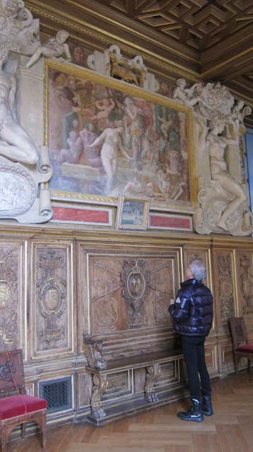 Michael Markley and Venus fresco