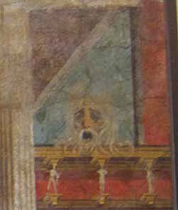 male masque from museo archeologico nazionale