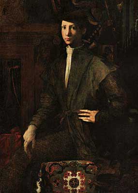 Portrait of a Young Man Rosso Fiorentino