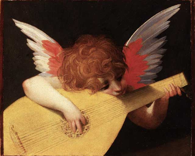 Rosso Putto Musicante