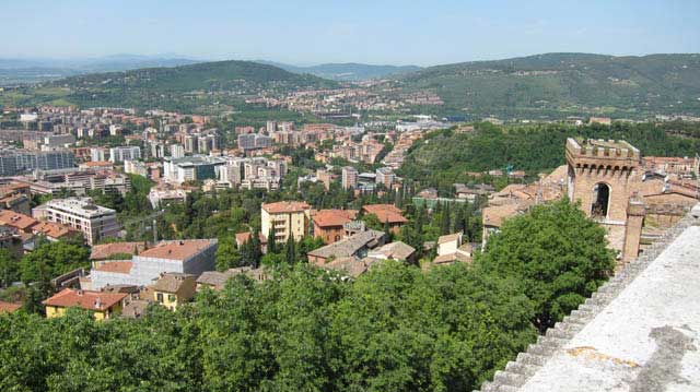 View of Perugia