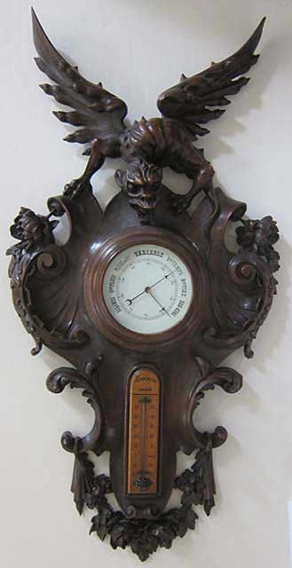 antique dragon barometer