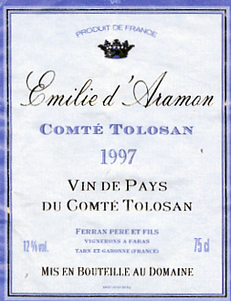 vin du pays du comte tolosan