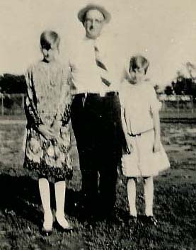 Margaret, Robert, and Bobbie Montgomery
