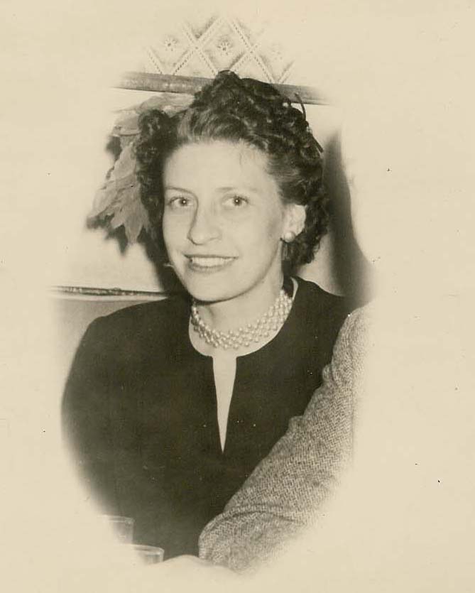 Margaret Benjamin in the 1940s
