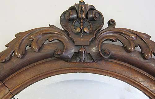 5144-acanthus leaves mirror